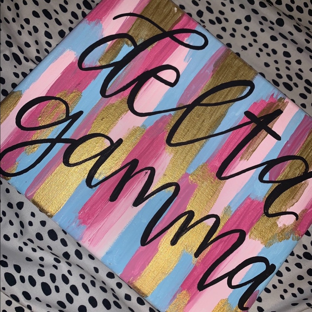 Delta Gamma Sorority Canvas